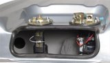 Holley Sniper EFI Conversion Fuel Tanks 19-105 Tanks, Sniper, 24 Gallon, Steel, Silver, Pump, 13.5V, 67 gph, 1/4 in. Female Thread, Sending Unit, 0-90 ohm, Chevy, Non Wagon, Kit thumbnail 1