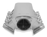 Holley Sniper EFI Fabricated Intakes 820111-1 Intake Manifolds, EFI, Fabricated, Cathedral Port, 102mm Throttle Body, 1,800-6,400 RPM, Aluminum, Silver, Chevy, LS, 4.8-6.0L, Each thumbnail 1