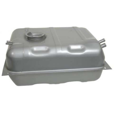 Holley Sniper Stock Replacement Fuel Tanks for 1978-1983 CJ5, 1978-1986 CJ7, 1981-1986 SCRAMBLER - 19-510 Tanks, Sniper, 15.5 Gallon, Replacement, Steel, Silver, Lock Ring Included, Jeep, Each