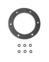 Holley Sniper Fuel Pump Hanger Gasket and O-Ring Kits 19-187 Gaskets, Sniper, Replacements, Viton Rubber, Black, 6 Hole, O-rings Included, Each thumbnail 5