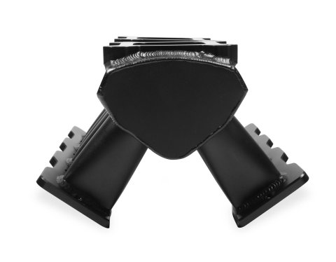 Holley Sniper Carbureted Fabricated Intake Manifolds 821062 Manifolds, Sniper, Hi-Ram, Carbureted, Dual, 4150 Flange, Cathedral Port, 1,800-7,000 RPM, Aluminum, Black, Chevy, LS Base, 4.8-6.0L, Each thumbnail 1