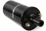 Holley Sniper EFI Canister Style Ignition Coils 556-153 Coils, EFI, Hyperspark, Remote Mount, Epoxy, Female/Socket Attachment, Black, 45,000 V, Round, 2.125 in. OD, 6.00 in. Tall, Each thumbnail 1