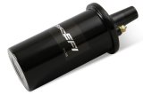 Holley Sniper EFI Canister Style Ignition Coils 556-153 Coils, EFI, Hyperspark, Remote Mount, Epoxy, Female/Socket Attachment, Black, 45,000 V, Round, 2.125 in. OD, 6.00 in. Tall, Each thumbnail 3