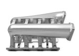 Holley Sniper Fabricated Dual Plenum Intake Manifolds 820201 Manifolds, EFI, Plenum, Cathedral Port, 92mm Throttle Body, 1,600-6,800 RPM, Aluminum, Silver, Chevy, LS, 4.8-6.0L, Each thumbnail 3