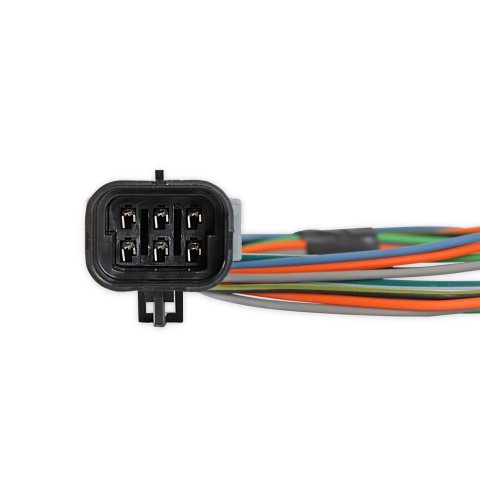 Holley Sniper 2 EFI Input/Output Wiring Harnesses 558-497 Wire Harnesses, EFI, Harness, Throttle Body Injection, Speed Density Metered, 6-pin Female Connector, Each thumbnail 3