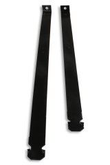 Holley Sniper Fuel Tank Straps 19-575 Straps, Stock Replacement, Silver, Galvanized, Steel, Long Bed, Chevy, GMC, Pair thumbnail 4