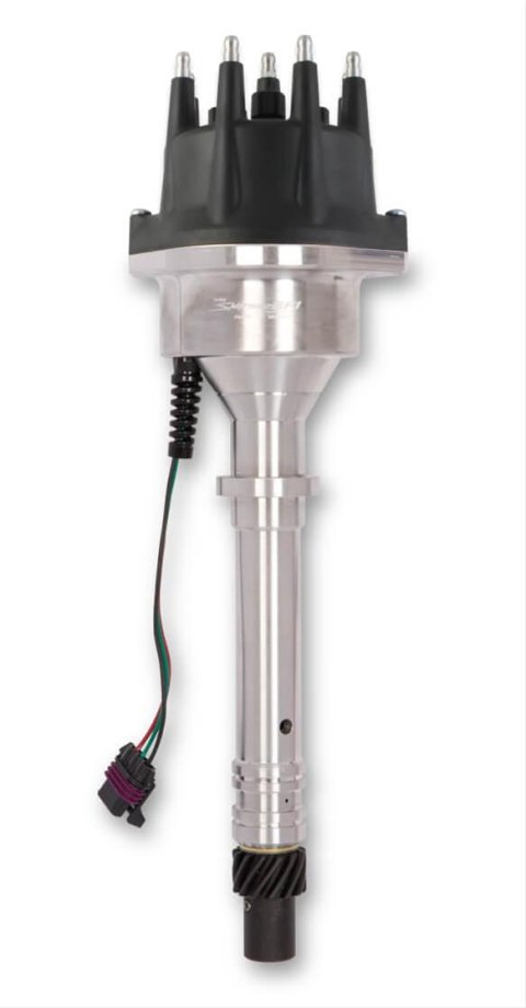 Holley Sniper EFI HyperSpark Distributors 565-300 Distributors, EFI, HyperSpark, HEI Cap, Hall Effect, Billet Housing, Polished, Chevy, Small Block, Gen 1, Big Block, Gen V, Mark IV, Each thumbnail 1