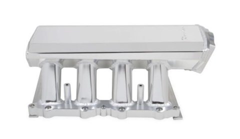 Holley Sniper EFI Fabricated Intakes 839031 Intake Manifolds, EFI, Hi-Ram, Stock Port, 90mm Throttle Body, 2,200-6,800 RPM, Aluminum, Silver, Ford, 5.0L, Modular, Each thumbnail 8