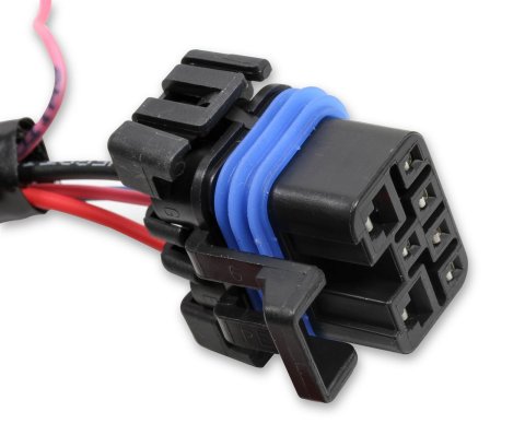 Holley Sniper EFI Main Wiring Harnesses 558-490 Wire Harnesses, EFI, Harness, Throttle Body Injection, Speed Density Metered, 6 ft. Wire Loom, Black, Split Braided, Kit thumbnail 4