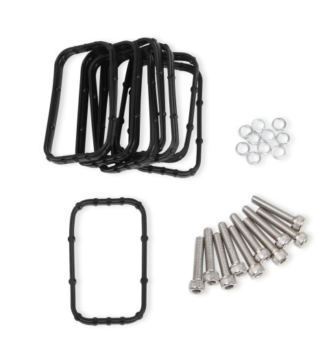 Holley Sniper EFI Fabricated Intakes 822042-1 Intake Manifolds, EFI, Hi-Ram, Rectangular Port, 102mm Throttle Body, 2,200-6,800 RPM, Welded Aluminum, Black, Chevy, LS, 6.0L, 6.2L, Each thumbnail 6