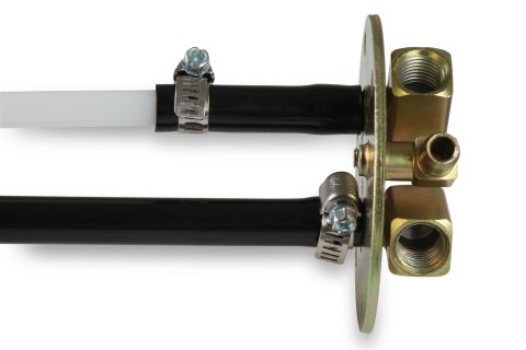 Holley Sniper EFI Fuel Tank Systems 19-182 Tanks, Sniper, 18 Gallon, Steel, Silver, Pump, 13.5V, 67 gph, 1/4 in. Female Thread, Sending Unit, 0-90 ohm, Chevy, Corvette, Kit thumbnail 2