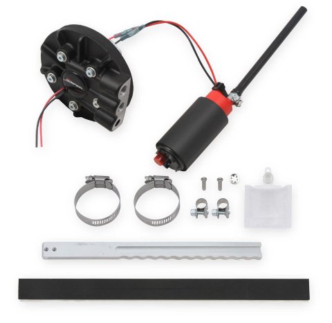 Holley Sniper 2 EFI 650 HP Returnless Fuel Injection Systems with Power Distribution Module 550-511-5PD System, 2, Self-Tuning, Throttle body, Black, 4150 Flange, hp Max, 800 CFM, Pump, PDM, 5 in. Display, Kit