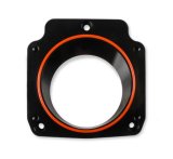Holley Sniper EFI Throttle Body Adapter Plates 860020 Adapter, EFI, Billet Aluminum, 92mm Bore, Black Anodized, for 78mm Factory Intake, Chevy, 4.8L, 5.3L, 6.0L, Each thumbnail 1