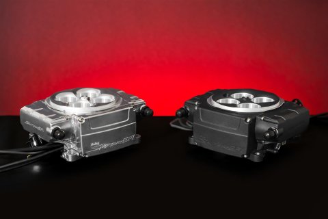 Holley Sniper 2 EFI Fuel Injection Upgrade Kits 550-511-3AE System, from 1 Upgrade, Throttle body, Black, 4150 Flange, 650 hp Max, 800 CFM, Regulator, 3.5 in. Display, Kit thumbnail 8