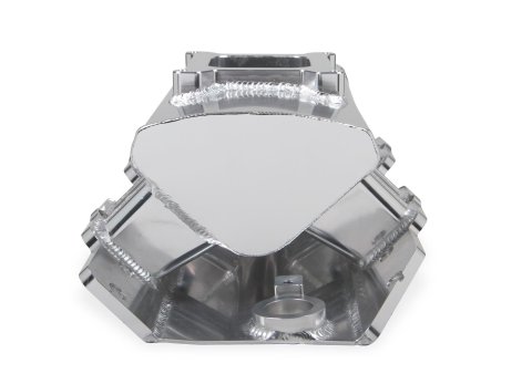Holley Sniper Carbureted Fabricated Intake Manifolds 835011 Manifolds, Sniper, Carbureted, Single, 4150 Flange, Rectangular Port, 1,800-7,000 RPM, Welded Aluminum, Silver, Chevy, 396-454ci, Each thumbnail 2