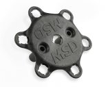 Holley Sniper EFI HyperSpark Distributors 565-317BK Distributors, EFI, HyperSpark, HEI Cap, Hall Effect, Billet Housing, Black, Ignition Module, Chevy, 6 Cylinder, 262ci, Each thumbnail 1
