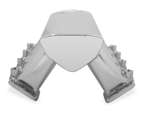 Holley Sniper EFI Fabricated Intakes 822031-1 Intake Manifolds, EFI, Hi-Ram, Rectangular Port, 92mm Throttle Body, 2,200-6,800 RPM, Welded Aluminum, Silver, Chevy, LS, 6.0L, 6.2L, Kit