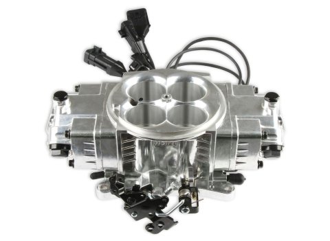 Holley Sniper EFI Stealth 4150 Fuel Injection Systems 550-870 Systems, EFI, 4150, 650 HP Max, Throttle Body, Polished, Flange, Injectors, Wiring Harness, Tuner, Kit thumbnail 4