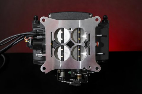 Holley Sniper 2 EFI 650 HP Returnless Fuel Injection Systems with Power Distribution Module 550-511-BPD System, 2, Self-Tuning, Throttle body, Black, 4150 Flange, hp Max, 800 CFM, Pump, PDM, Bluetooth, Kit thumbnail 1
