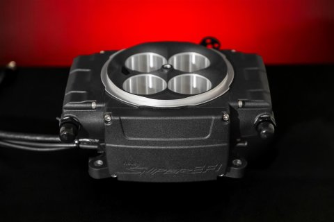 Holley Sniper 2 EFI 650 HP Returnless Fuel Injection Systems with Power Distribution Module 550-511-BPD System, 2, Self-Tuning, Throttle body, Black, 4150 Flange, hp Max, 800 CFM, Pump, PDM, Bluetooth, Kit thumbnail 3