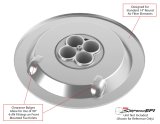 Holley Sniper Air Cleaner Bases 120-510 Bottoms, Bases, Dropped Base, 1.00 in. Drop, Steel, Chrome, 14 in. Diameter, EFI, Each thumbnail 2