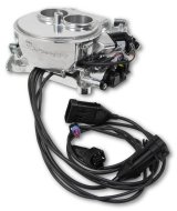 Holley Sniper EFI 2300 Two-Barrel Fuel Injection Systems 550-849K Systems, EFI, 2300, Throttle Body, Polished, Flange, Injectors, Pump, Pressure Regulator, Harness, Tuner, Kit thumbnail 6