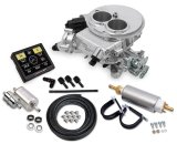 Holley Sniper EFI 2300 Two-Barrel Fuel Injection Systems 550-849K Systems, EFI, 2300, Throttle Body, Polished, Flange, Injectors, Pump, Pressure Regulator, Harness, Tuner, Kit thumbnail 7