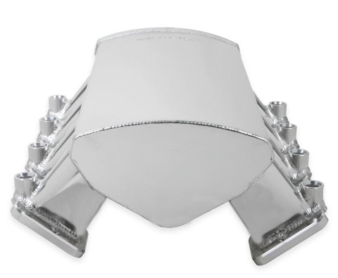 Holley Sniper EFI Fabricated Intakes 822101-1 Intake Manifolds, EFI, Hi-Ram, Rectangular Port, 92mm Throttle Body, 1,800-6,400 RPM, Welded Aluminum, Silver, Chevy, LS, 6.0L, 6.2L, Each thumbnail 3