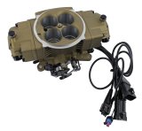 Holley Sniper EFI Stealth 4150 Fuel Injection Systems 550-872 Systems, EFI, 4150, 650 HP Max, Throttle Body, Gold, Flange, Injectors, Wiring Harness, Tuner, Kit thumbnail 1