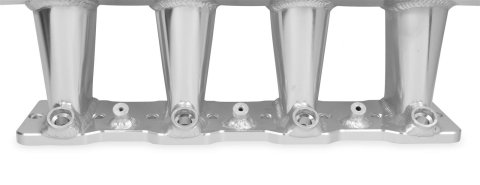 Holley Sniper EFI Fabricated Intakes 820051 Intake Manifolds, EFI, Fabricated, Cathedral Port, 4150 Style Flange, 2,200-6,800 RPM, Aluminum, Black, Chevy, LS Base, 4.8-6.0L, Each thumbnail 7