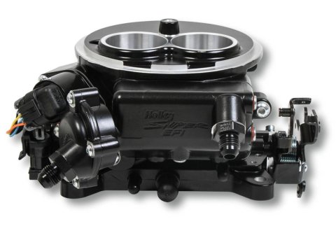 Holley Sniper EFI 2300 Two-Barrel Fuel Injection Systems 550-850K Systems, EFI, 2300, Throttle Body, Black, Flange, Injectors, Pump, Pressure Regulator, Harness, Tuner, Kit thumbnail 5