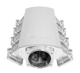 Holley Sniper EFI Fabricated Intakes 822111-1 Intake Manifolds, EFI, Hi-Ram, Rectangular Port, 102mm Throttle Body, 1,800-6,400 RPM, Welded Aluminum, Silver, Chevy, LS Base, 6.2L, Kit thumbnail 3