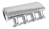 Holley Sniper EFI Fabricated Intakes 822111-1 Intake Manifolds, EFI, Hi-Ram, Rectangular Port, 102mm Throttle Body, 1,800-6,400 RPM, Welded Aluminum, Silver, Chevy, LS Base, 6.2L, Kit thumbnail 5