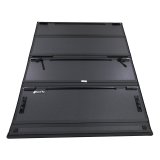 BAK BakFlip MX4 Tonneau Covers for 2017-2026 F-250 SUPER DUTY, F-350 DUTY - 48330 Cover, MX4, Folding, Aluminum, Matte Black, Ford, 6.75 ft. Truck Bed Length, Each thumbnail 1