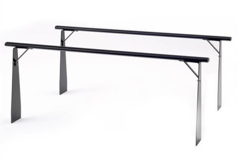 BAK BakFlip CS Racks FTR167-1 Rack, Truck Bed, Cargo, Bed Rail, Aluminum, Steel, Black Powdercoat, Universal, Kit thumbnail 1