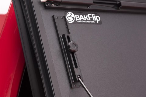 BAK BakFlip MX4 Tonneau Covers 48309 Cover, MX4, Folding, Aluminum, Matte Black, Ford, 5.5 ft. Truck Bed Length, Each thumbnail 4