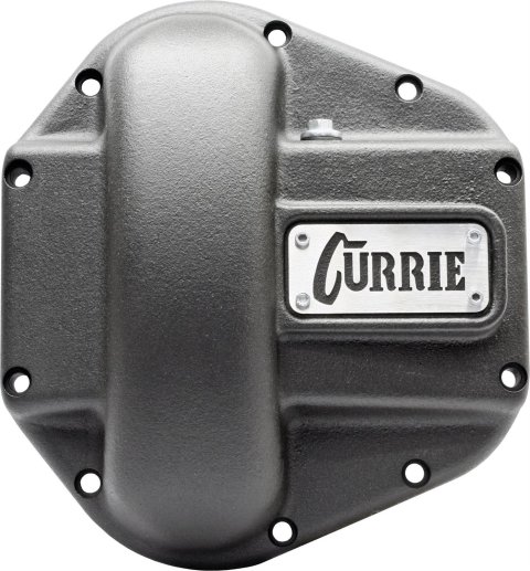 Currie 10 Bolt Dana 60/70 Differential Cover 60-1005CTB DIFFERENTIAL COVERS, Nodular Iron 60 - TEXTURED BLACK thumbnail 1