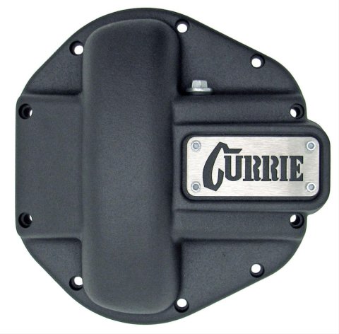 Currie 10 Bolt Dana 44 Differential Cover 44-1005CTB DIFFERENTIAL COVERS, Nodular Iron TEXTURED BLACK thumbnail 1