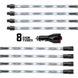 XK Glow LED Undercar Light Kits XK041002-W Accent Lights, Kit, White, Waterproof, Eight Lights, Kit thumbnail 8