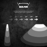 XK Glow Light Bars, Pods and Fog Lights XK-SAR-3W 52" White Housing SAR Bar - Emergency Search Rescue thumbnail 2