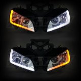 XK Glow Sequential Switchback LED Strips XK043001-36 Halo Strips, Strips, 36 in. Length, Headlight Position, LED, Amber/White, Kit thumbnail 4