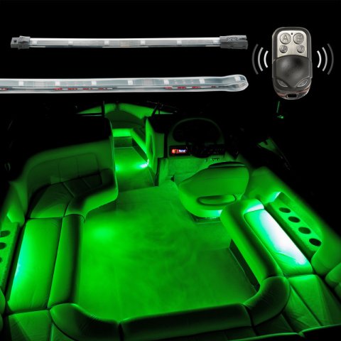 XK Glow Boat LED Accent Kits XK074011 4x 36-in. Strips + 4x10-in. Flex Strips2 Million Color XKGLOW Light Marine/Boat Kit thumbnail 1