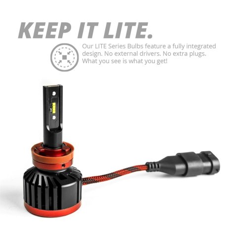 XK Glow XKchrome Devil Eye 2-in-1 Headlight Bulb Kits XK045004-880 2x 880 - RGB 2In1 LED Million Color XKCHROME Smartphone App Controlled RGB/LED Kit