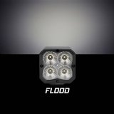XK Glow C3 Cube Lights XK065001-FL XKchrome 20w LED Light with RGB Accent Light - Flood Beam thumbnail 5