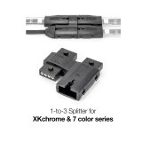 XK Glow Splitter Blocks XK-4P-SPLIT 1-to-3 4pin for XKchrome & 7 Color Series thumbnail 2