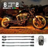 XK Glow Motorcycle LED Accent Kits XK034015 6xCompact Pods + 2x10-in. Flex Strips 7 Color Remote Control XKGLOW Light Motorcycle/ATV/Snowmobile Kit thumbnail 5