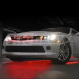 XK Glow LED Undercar Light Kits XK041002-R Accent Lights, Kit, Red, Waterproof, Eight Lights, Kit thumbnail 6