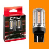 XK Glow Light Bulbs XK7440-A 2pc Amber 7440 Auto Bulb thumbnail 1
