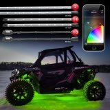 XK Glow XKchrome LED Underglow Light Kits XK-UTV-ADV 2x24-in. Tube + 14x12-in. Tube + 18xPods Million Color XKCHROME Smartphone App Controlled Offroad UTV Kit thumbnail 5