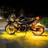 XK Glow Motorcycle LED Accent Kits XK034001-AB Light Blue - 8xPod + 2x8-in. Strips Single Color XKGLOW Light Kit thumbnail 4